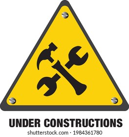 Construction flat icons, signs and symbols and others for any artwork