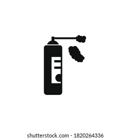 Construction foam icon for your website, logo, app, UI, product print. Construction foam concept flat Silhouette vector illustration icon