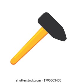diseño de ilustración vectorial de iconos de estilo plano de la herramienta de marea de construcción