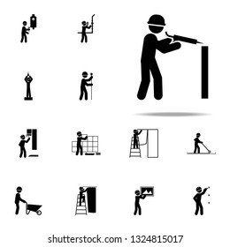 construction, glue worker icon. Construction People icons universal set for web and mobile