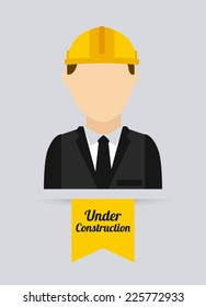 construction graphic design , vector illustration