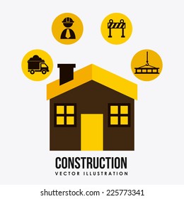 construction graphic design , vector illustration