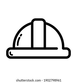 Construction helmet flat icon. You can be used helmet icon for several purposes like websites, print templates, presentation templates, promotional materials, web and mobile phone apps.