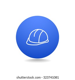 construction helmet icon