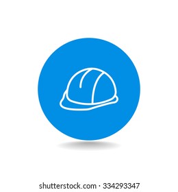 construction helmet icon