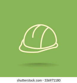 construction helmet icon