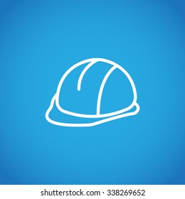 construction helmet icon