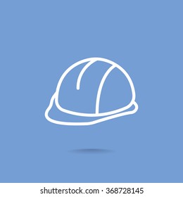 construction helmet icon