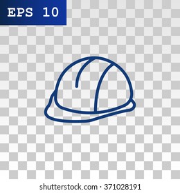 construction helmet icon