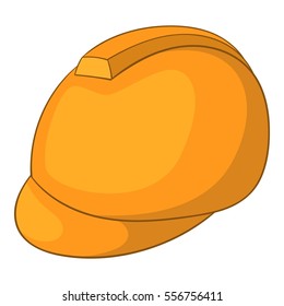 Construction helmet icon. Cartoon illustration of construction helmet vector icon for web