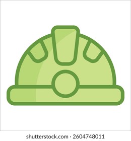 Construction Helmet Icon Element For Design
