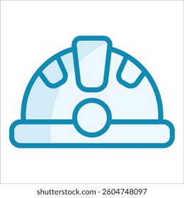 Construction Helmet Icon Element For Design