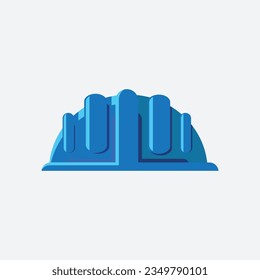 Construction Helmet icon. Simple element from construction collection. Creative Construction Helmet icon for web design, templates, infographics.