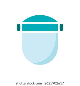 Construction helmet icon vector illustration. Safety headwear, safety industry, protection helmet vector design illustration. 