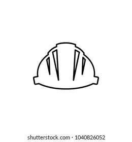 construction helmet icon.Element of popular ?onstruction tools icon. Premium quality graphic design. Signs, symbols collection icon for websites, web design, on white background