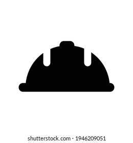 Construction helmet icon.work equipment  (vector illustration)