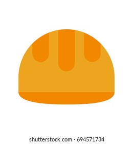construction helmet isolated icon