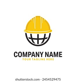 Bauhelm Logo Design Illustration