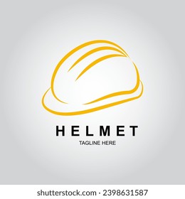 Design-Vorlage für das Design des Helm-Logos.