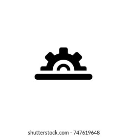 construction helmet vector icon