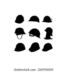 construction helmet working illustration design
