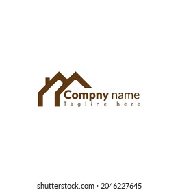 Construction home estate log icon vector template, icon, industry, mansion, Megalopolis, Modern, Office, property, Real, Symbol, Tower, Towm, Tecnology, Universal, Landscape, Creative, template, Build