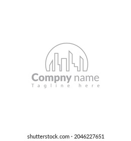 Construction home estate log icon vector template, icon, industry, mansion, Megalopolis, Modern, Office, property, Real, Symbol, Tower, Towm, Tecnology, Universal, Landscape, Creative, template, Build