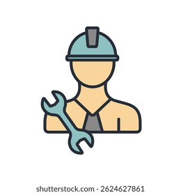 colección de icono de construcción. Estilo de diseño con fondo