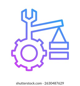 Construction Icon Element For Design