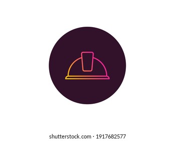 Construction Icon Gradient Hat 1