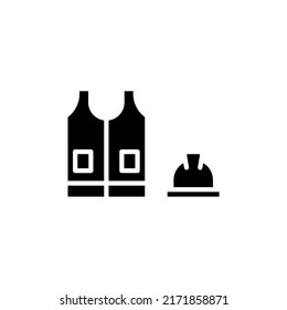 Construction icon isolated on white background