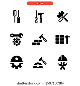 construction icon isolated sign symbol vector illustration - Collection of high quality black style vector icons
