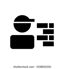 construction icon or logo isolated sign symbol vector illustration - high quality black style vector icons
