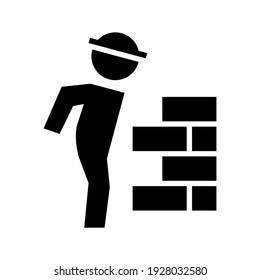 construction icon or logo isolated sign symbol vector illustration - high quality black style vector icons
