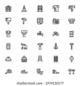 construction icon or logo isolated sign symbol vector illustration - Collection of high quality black style vector icons
