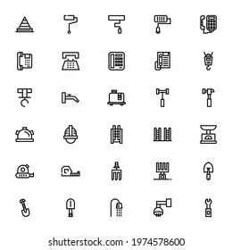construction icon or logo isolated sign symbol vector illustration - Collection of high quality black style vector icons
