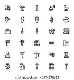 construction icon or logo isolated sign symbol vector illustration - Collection of high quality black style vector icons
