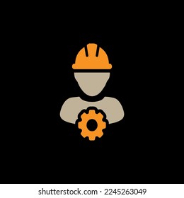 Bausymbol-Logo, Vektorindustrie