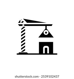 Construction icon logo sign set vector outline