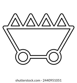 Construction Icon Outline Style. Stroke Icon