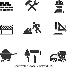 Paquete de icono de construcción para descarga