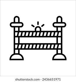 construction icon for road repairs
