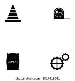 construction icon set