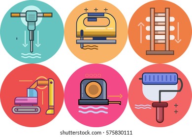 Construction icon Set