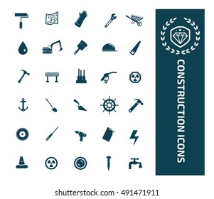 
Construction icon set,vector