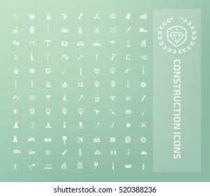 
Construction icon set,vector