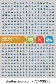 Construction icon set,vector