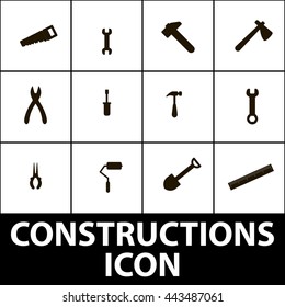 construction icon. construction sign