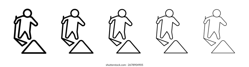Ícone de construção Ilustração de arte vetorial