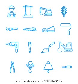 construction icon- vector sign symbol glyph style gray color icon.